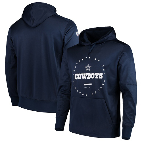 Dallas Cowboys Logo Pullover Hoodie Grey