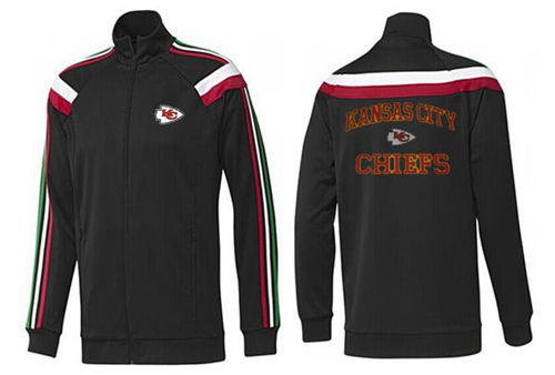 NFL Kansas City Chiefs Heart Jacket Black_1