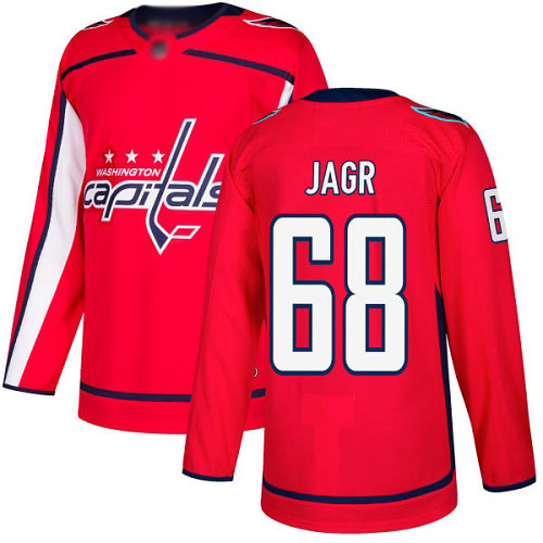 Youth Washington Capitals #68 Jaromir Jagr Red Home Premier Hockey Jersey